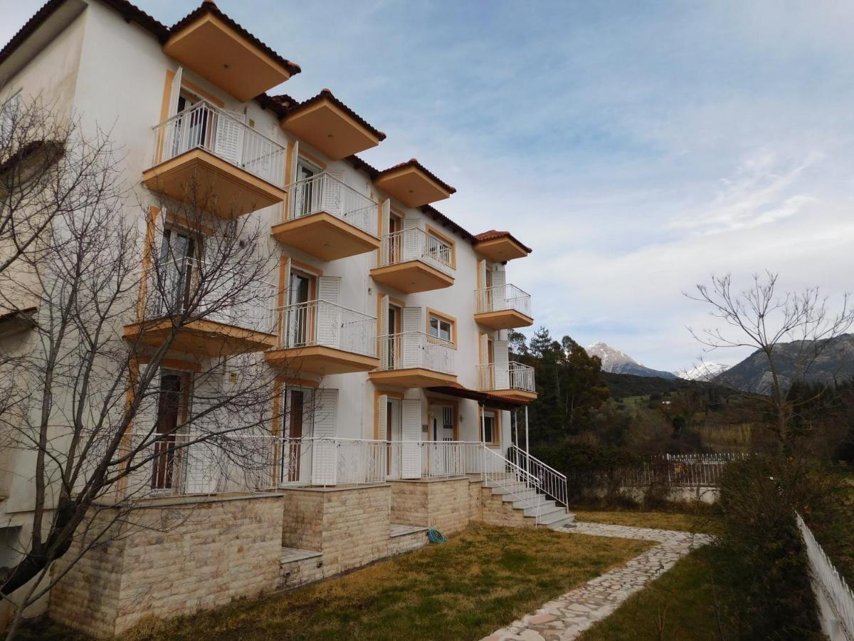 Elatos Apartments Kleitoria Dış mekan fotoğraf